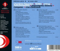 Gerhard E. Winkler • Chambres Séparées / Koma / Entrop / Zwischenwelten CD