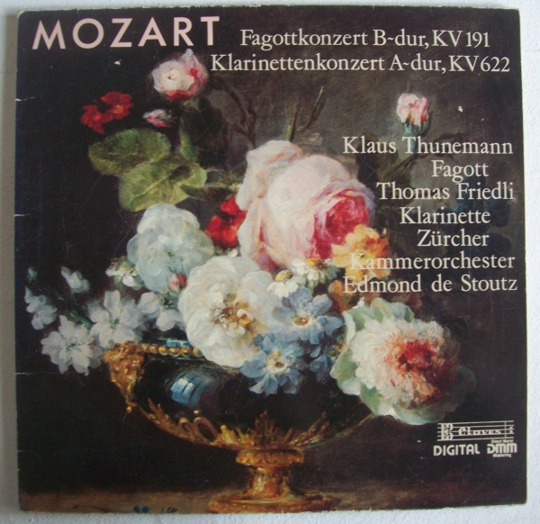 Wolfgang Amadeus Mozart (1756-1791) • Fagottkonzert | Klarinettenkonzert LP