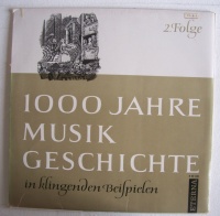 1000 Jahre Musik Geschichte in klingenden Beispielen...