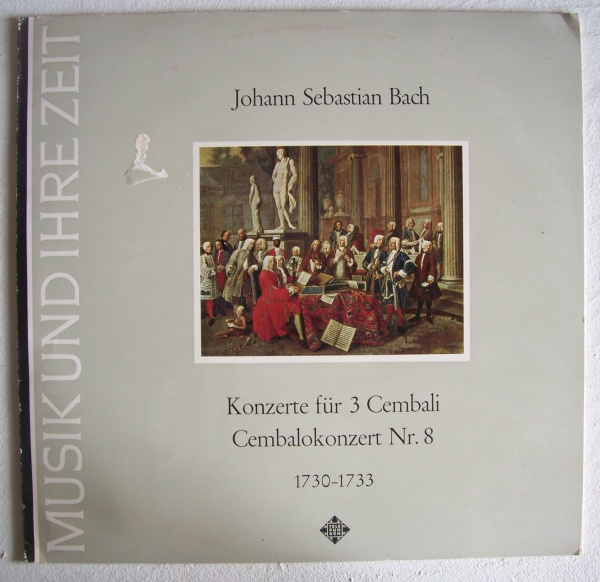  Bach (1685-1750) • Konzerte für 3 Cembali | Cembalokonzert Nr. 8 (1730-1733) LP