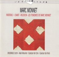 Marc Monnet • Patatras! etc. CD