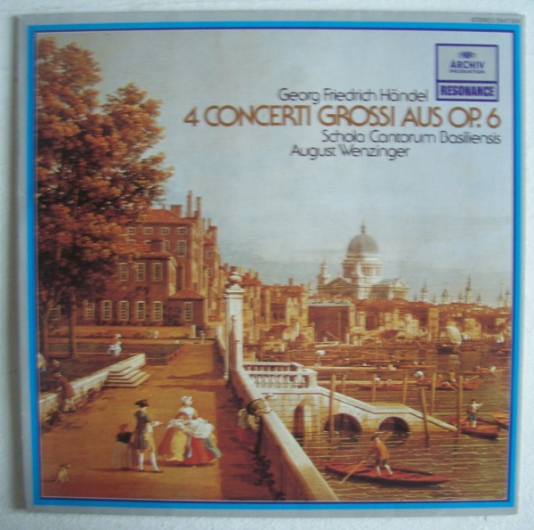 Georg Friedrich Händel (1685-1759) • 4 Concerti Grossi aus op. 6 LP