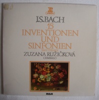 Zuzana Ruzickova: Bach (1685-1750) • 15 Inventionen...
