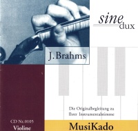 SineDux • J. Brahms CD
