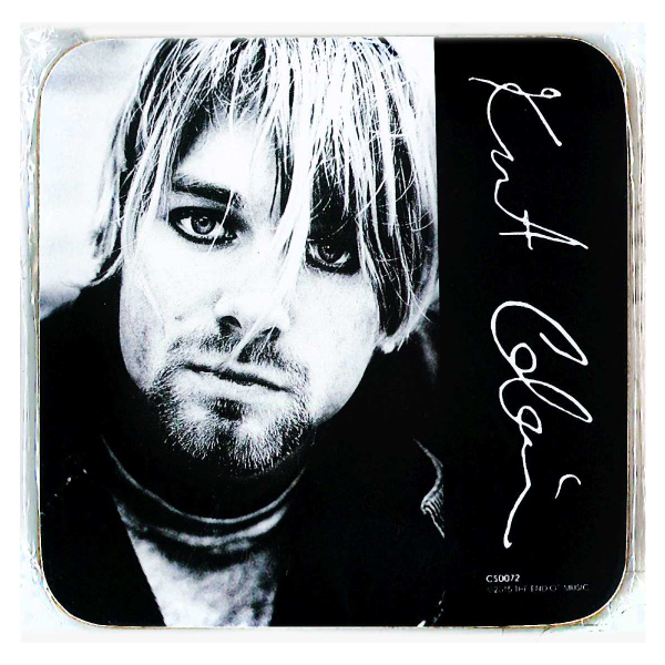Korkuntersetzer • Motif Kurt Cobain Signature