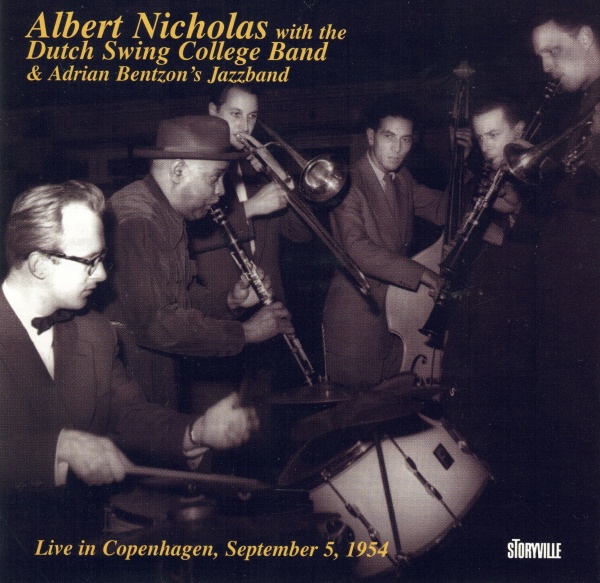 Albert Nicholas • Live in Copenhagen, September 5, 1954 CD