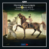 Heitor Villa-Lobos (1887-1959) • Symphonies 4 & 12 CD