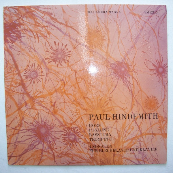 Paul Hindemith (1895-1963) • 4 Sonaten für Blechbläser und Klavier LP