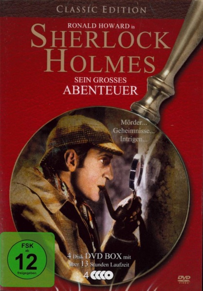 Sherlock Holmes • Sein großes Abenteuer 4DVDs