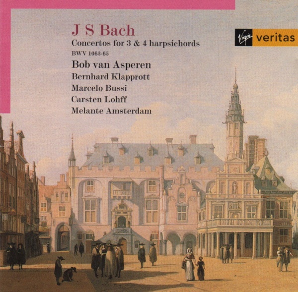 Johann Sebastian Bach (1685-1750) • Concertos for 3 & 4 harpsichords CD