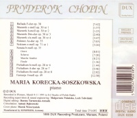 Maria Korecka-Soszkowska: Frédéric Chopin...