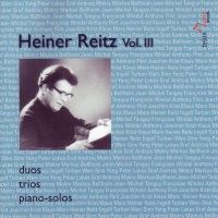 Heiner Reitz • Vol. III - Duos Trios Piano Solos CD