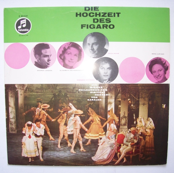 Mozart (1756-1791) • Die Hochzeit des Figaro • LP George London