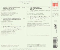 Ludwig van Beethoven (1770-1827) • Chorfantasie etc. CD
