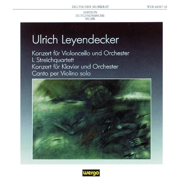 Ulrich Leyendecker • Edition zeitgenössische Musik CD