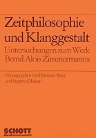 Zeitphilosophie und Klanggestalt • Untersuchungen...