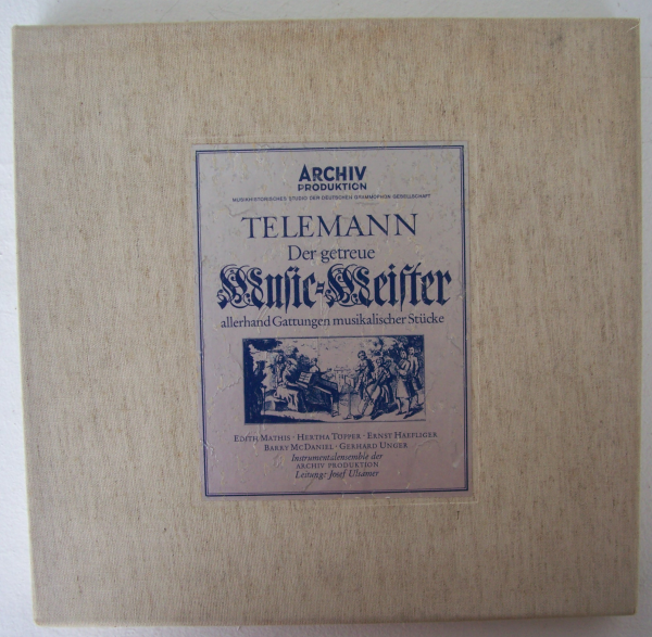 Georg Philipp Telemann (1681-1767) • Der Getreue Music-Meister 5 LP-Box
