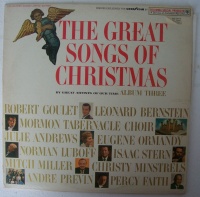 The Great Songs of Christmas, Album Three LP