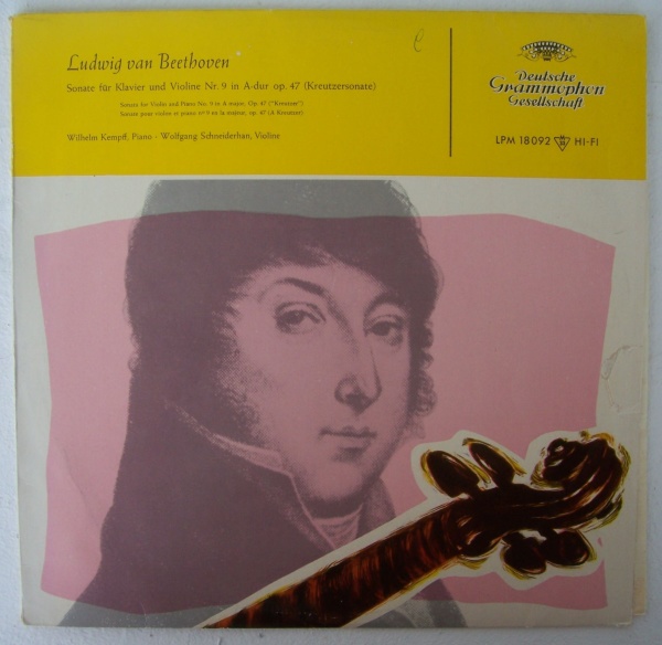Ludwig van Beethoven (1770-1827) • Kreutzersonate LP • Wolfgang Schneiderhan