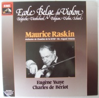 Maurice Raskin • École Belge du Violon LP