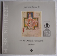 Carmina Burana (I) aus der Original-Handschrift um 1300 LP