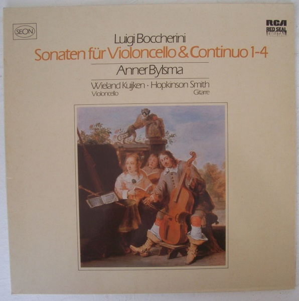 Luigi Boccherini (1743-1805) • Sonaten für Violoncello & Continuo 1-4 2 LPs