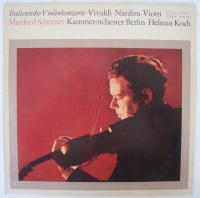 Manfred Scherzer • Italienische Violinkonzerte LP