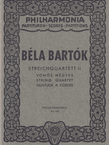 Béla Bartók (1881-1945) • Streichquartett II