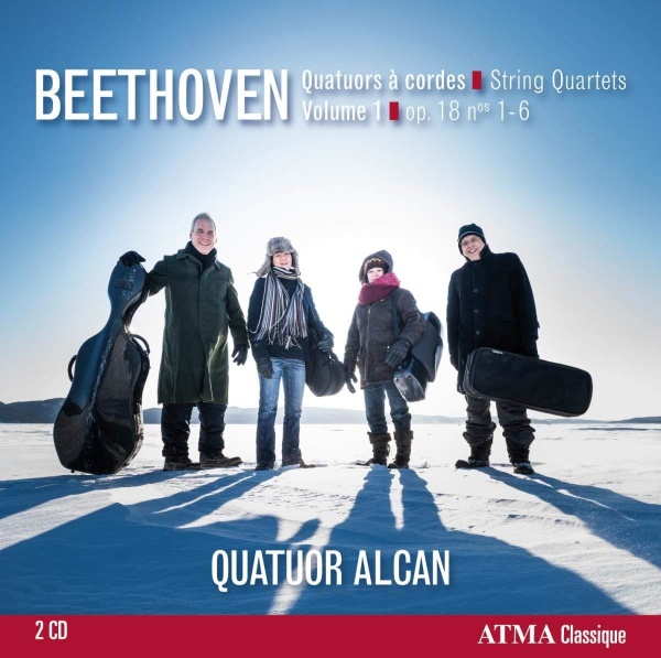 Beethoven • Quatuors à cordes | String Quartets Volume 1 2 CDs • Quatuor Alcan