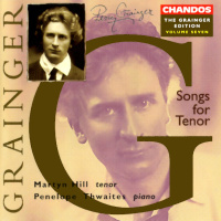 Percy Grainger (1882-1961) • Songs for Tenor CD
