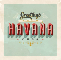 Greetings from Havana Cuba LP