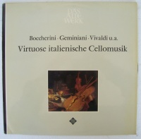 Anner Bylsma • Virtuose italianische Cellomusik LP