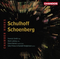 Schulhoff | Schoenberg • Chamber Works For Flute CD