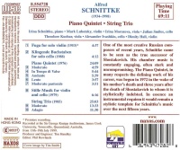 Alfred Schnittke (1934-1998) • Piano Quintet •...