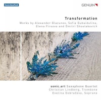 Sonic.Art Saxophone Quartet • Transformation CD