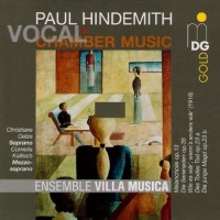 Paul Hindemith (1895-1963) • Vocal Chamber Music CD