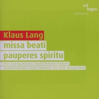 Klaus Lang • Missa Beati Pauperes Spiritu CD