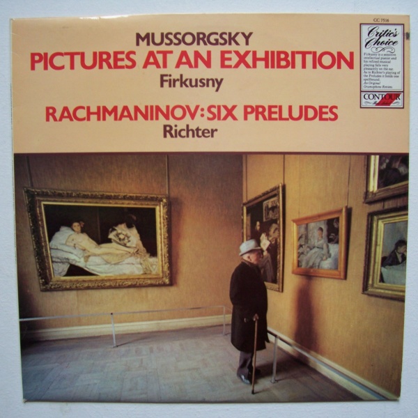 Modest Mussorgsky (1839-1881) • Pictures at an Exhibition LP • Rudolf Firkusny