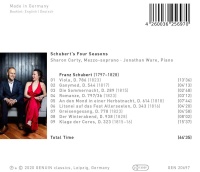 Sharon Carty • Schuberts Four Seasons CD