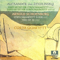 Corda Quartett • Alexander von Zemlinsky | Arnold...