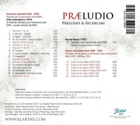 Patrick Langot • Praeludio CD