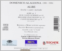 Domenico Alaleona (1881-1928) • Albe CD