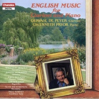 Gervase de Peyer • English Music for Clarinet and Piano CD