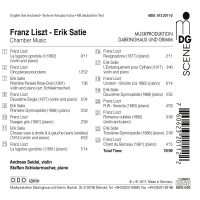 Distant Friends • Franz Liszt | Erik Satie CD