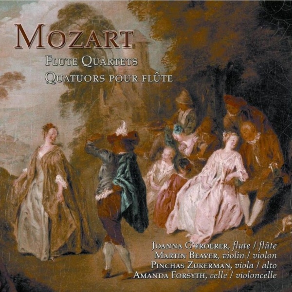 Wolfgang Amadeus Mozart (1756-1791) • Flute Quartets CD • Joanna Gfroerer