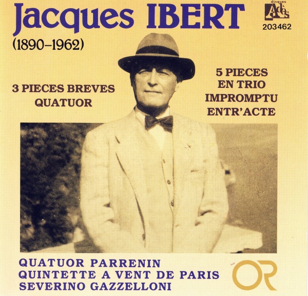 Jacques Ibert (1890-1962) • Quatuor à Cordes etc. CD