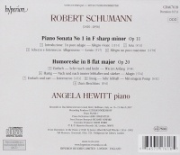 Schumann (1810-1856) • Humoreske | Sonata in F Sharp Minor CD • Angela Hewitt