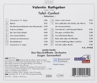 Valentin Rathgeber (1682-1750) • Augsburgisches Tafel-Confect CD