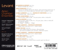 Amici Chamber Ensemble • Levant CD