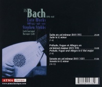 Stephen Stubbs: Johann Sebastian Bach (1685-1750) • Lute Works BWV 995-998-1001 CD